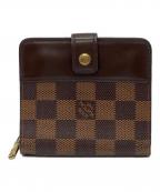 LOUIS VUITTONルイ ヴィトン）の古着「2つ折り財布」｜ブラウン