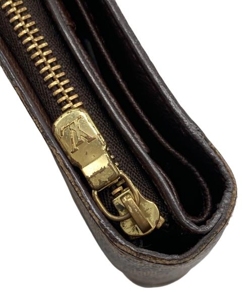 LOUIS VUITTON（ルイ ヴィトン）LOUIS VUITTON (ルイ ヴィトン) 2つ折り財布 ブラウンの古着・服飾アイテム