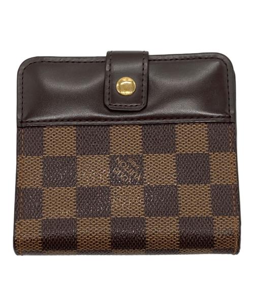 LOUIS VUITTON（ルイ ヴィトン）LOUIS VUITTON (ルイ ヴィトン) 3つ折り財布 ブラウンの古着・服飾アイテム