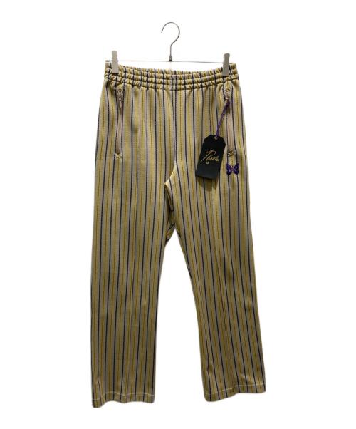 Needles（ニードルズ）Needles (ニードルズ) Track pant - Poly Jq. イエロー サイズ:Sの古着・服飾アイテム