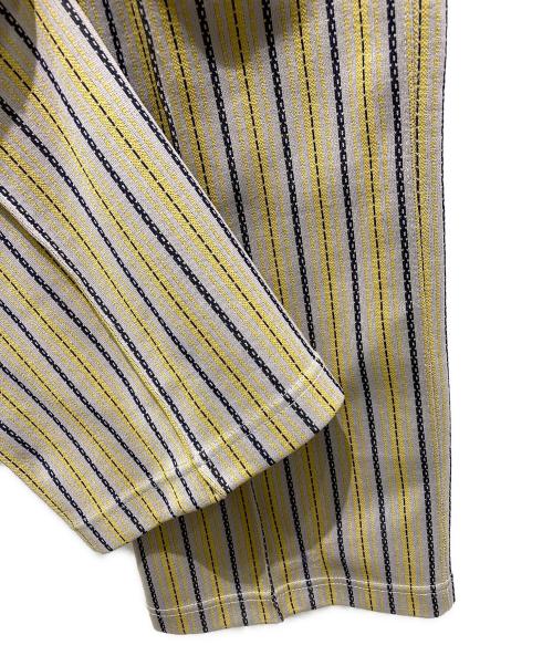 Needles（ニードルズ）Needles (ニードルズ) Track pant - Poly Jq. イエロー サイズ:Sの古着・服飾アイテム