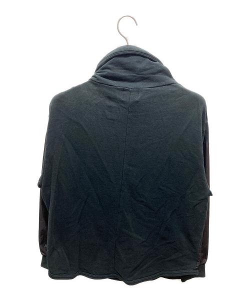 stussy（ステューシー）stussy (ステューシー) ナイロンハイネックカットソー ブラウン サイズ:Mの古着・服飾アイテム