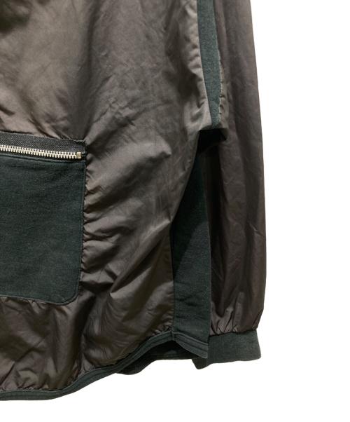 stussy（ステューシー）stussy (ステューシー) ナイロンハイネックカットソー ブラウン サイズ:Mの古着・服飾アイテム