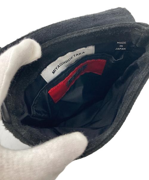 5525gallery（ゴーゴーニーゴーギャラリー）5525gallery (ゴーゴーニーゴーギャラリー) MIYAGIHIDETAKA (ミヤギヒデタカ) フリンジショルダーバッグ ブラックの古着・服飾アイテム