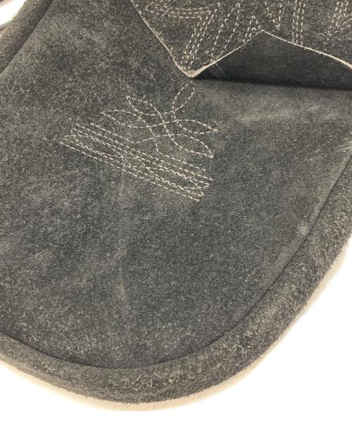 5525gallery（ゴーゴーニーゴーギャラリー）5525gallery (ゴーゴーニーゴーギャラリー) MIYAGIHIDETAKA (ミヤギヒデタカ) フリンジショルダーバッグ ブラックの古着・服飾アイテム