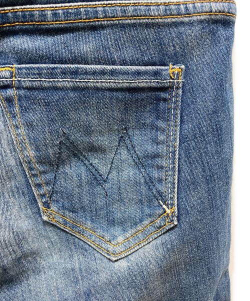 mother（マザー）mother (マザー) INSIDER ANKLE STEP FRAY インディゴ サイズ:25の古着・服飾アイテム