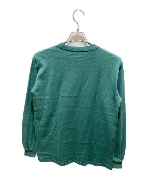 AURALEE（オーラリー）AURALEE (オーラリー) LUSTER PLAITING L/S TEE グリーンの古着・服飾アイテム