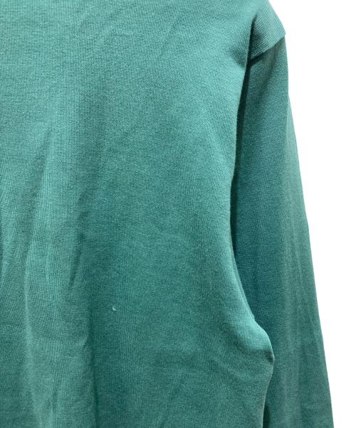 AURALEE（オーラリー）AURALEE (オーラリー) LUSTER PLAITING L/S TEE グリーンの古着・服飾アイテム