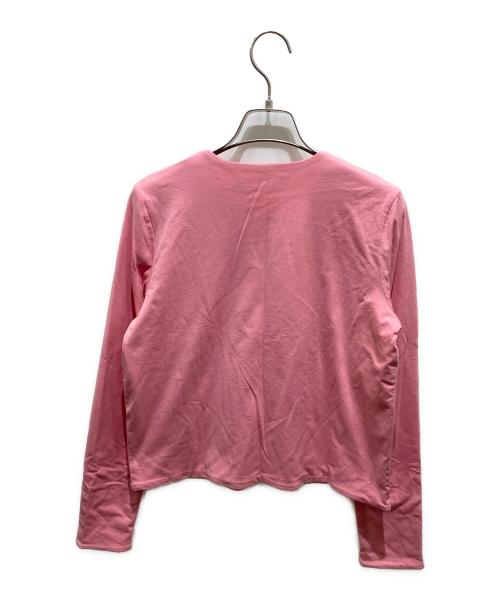 DEMYLEE（デミリー）DEMYLEE (デミリー) カーディガン ピンク サイズ:XSの古着・服飾アイテム