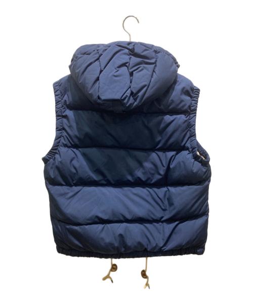 POLO RALPH LAUREN（ポロ・ラルフローレン）POLO RALPH LAUREN (ポロ・ラルフローレン) フーデッドダウンベスト ネイビー サイズ:Lの古着・服飾アイテム