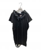 Vivienne Westwood RED LABELヴィヴィアンウエストウッドレッドレーベル）の古着「フリルチュニック」｜ブラック