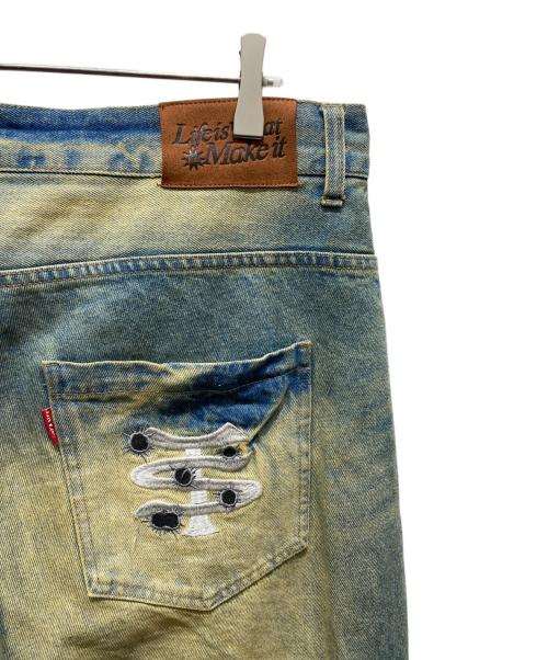 THAT'S  LIFE（ザッツライフ）THAT'S  LIFE (ザッツライフ) デニムパンツ インディゴ サイズ:XLの古着・服飾アイテム
