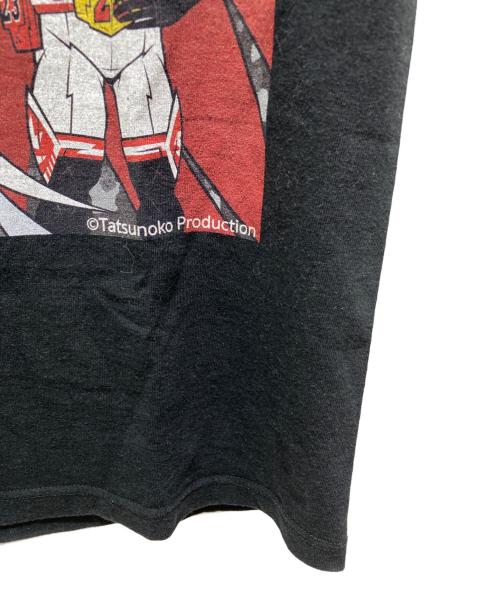 SAPEur（サプール）SAPEur (サプール) プリントTシャツ ブラック サイズ:Sの古着・服飾アイテム