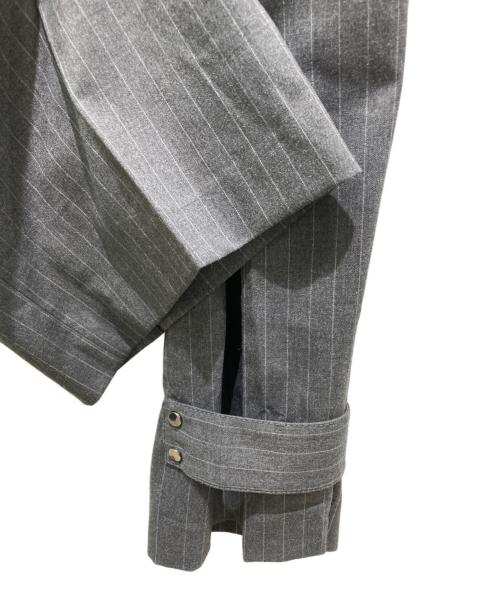 ZARA（ザラ）ZARA (ザラ) MAISON SPECIAL (メゾンスペシャル) ピンストライプスラックス グレー サイズ:XSの古着・服飾アイテム