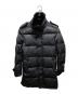 BURBERRY BLACK LABEL（バーバリーブラックレーベル）の古着「ダウンコート」｜ブラック