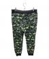 A BATHING APE (ア ベイシング エイプ) Neon 1st Camo Sweatpants Green/Black Green/Black サイズ:L：7000円
