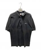 NIKEナイキ）の古着「ポロシャツ」｜ブラック