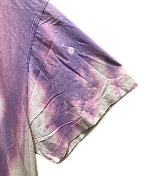 DIESEL（ディーゼル）DIESEL (ディーゼル) Tie Dye Effect Oversized D-EXTRA-A1 Tee Dress パープル サイズ:XXSの古着・服飾アイテム