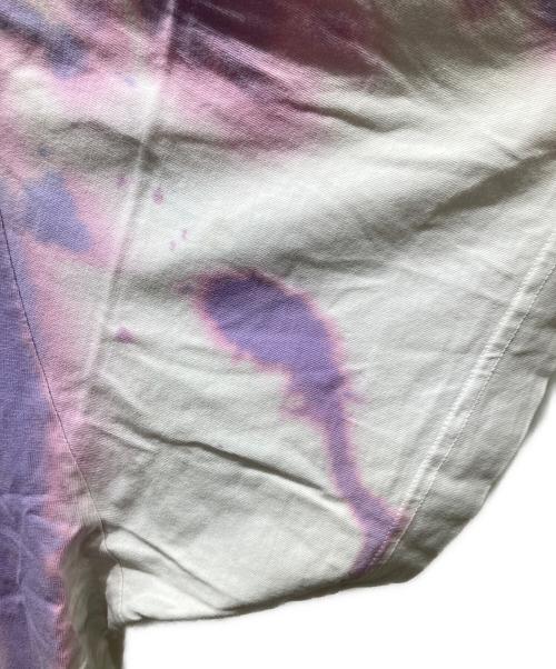 DIESEL（ディーゼル）DIESEL (ディーゼル) Tie Dye Effect Oversized D-EXTRA-A1 Tee Dress パープル サイズ:XXSの古着・服飾アイテム