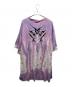 DIESEL (ディーゼル) Tie Dye Effect Oversized D-EXTRA-A1 Tee Dress パープル サイズ:XXS：6000円