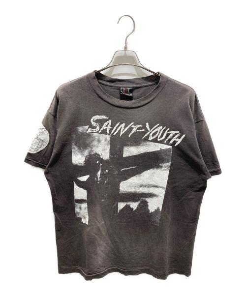 SAINT MICHAEL（セントマイケル）SAINT MICHAEL (セントマイケル) SS TEE MX6 ブラウン サイズ:XLの古着・服飾アイテム