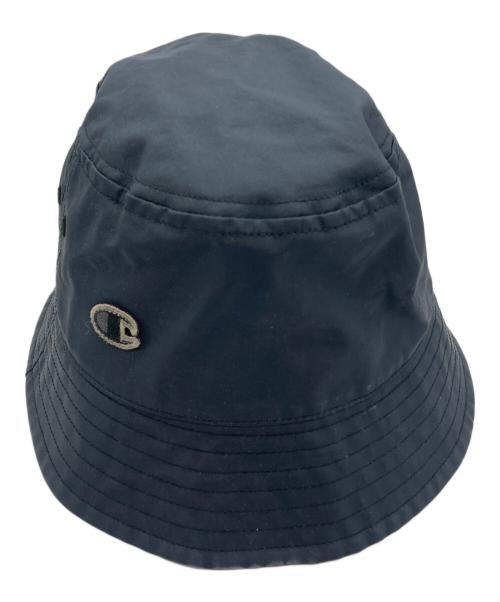 RICK OWENS（リックオウエンス）RICK OWENS (リックオウエンス) Champion (チャンピオン) GILLLINGAN HAT NYLON ブラックの古着・服飾アイテム