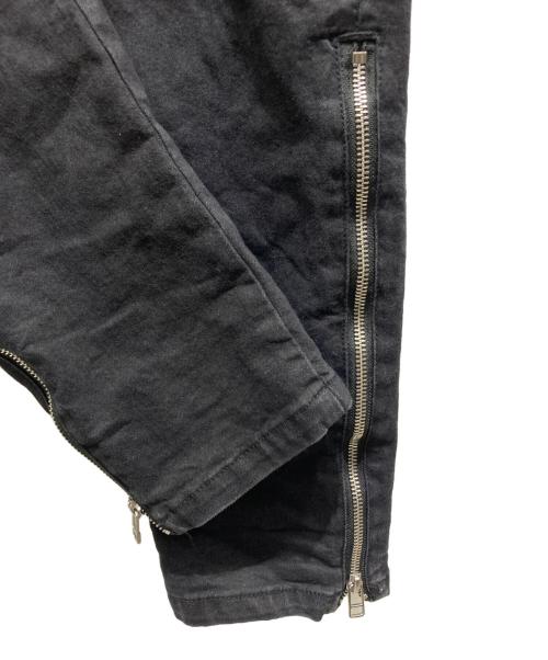 DANKE SCHON（ダンケ シェーン）DANKE SCHON (ダンケ シェーン) サイドジップイージーパンツ ブラック サイズ:XLの古着・服飾アイテム