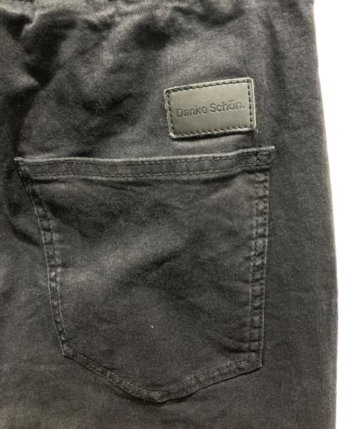 DANKE SCHON（ダンケ シェーン）DANKE SCHON (ダンケ シェーン) サイドジップイージーパンツ ブラック サイズ:XLの古着・服飾アイテム