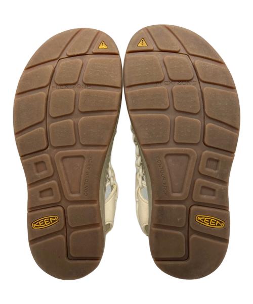 KEEN（キーン）KEEN (キーン) ユニークサンダル ベージュ サイズ:24.5の古着・服飾アイテム