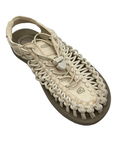 KEEN（キーン）KEEN (キーン) ユニークサンダル ベージュ サイズ:24.5の古着・服飾アイテム