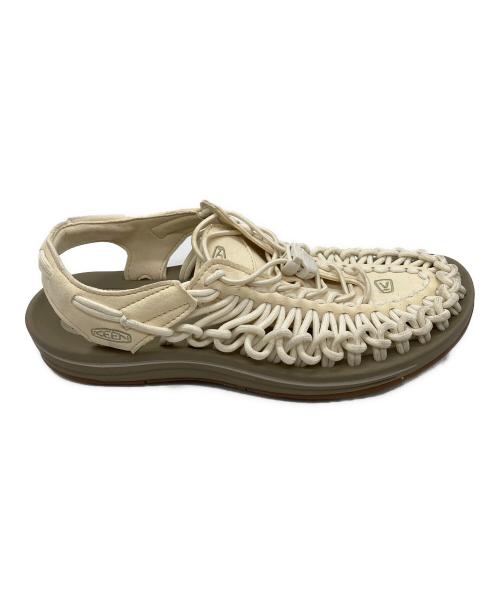 KEEN（キーン）KEEN (キーン) ユニークサンダル ベージュ サイズ:24.5の古着・服飾アイテム