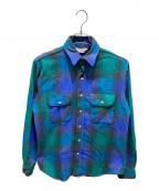 FIVE BROTHERファイブブラザー）の古着「ネルシャツ」｜ブルー