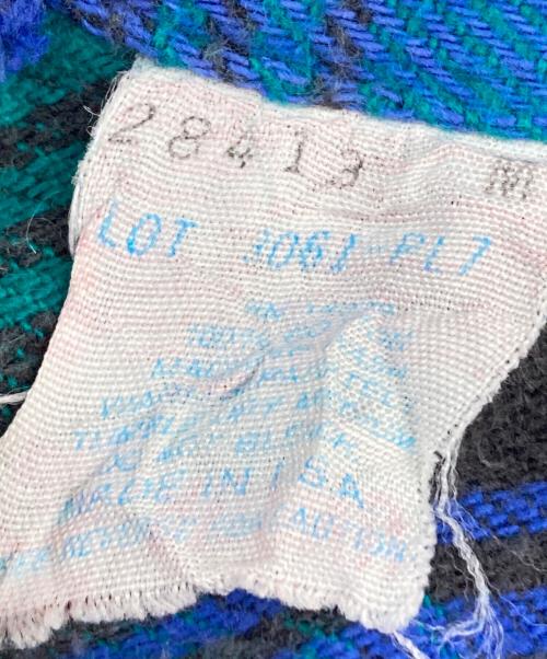 FIVE BROTHER（ファイブブラザー）FIVE BROTHER (ファイブブラザー) ネルシャツ ブルー サイズ:Mの古着・服飾アイテム