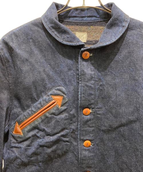 MISTER FREEDOM（ミスターフリーダム）MISTER FREEDOM (ミスターフリーダム) N.O.S. 12oz. CONE DENIM DROVER BLOUSE インディゴ サイズ:40の古着・服飾アイテム