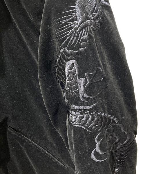 東洋エンタープライズ（トウヨウエンタープライズ）東洋エンタープライズ (トウヨウエンタープライズ) JUNKY SPECIAL (ジャンキースペシャル) SOUVENIR JACKET ブラック×ネイビー サイズ:記載無しの為実寸参照の古着・服飾アイテム