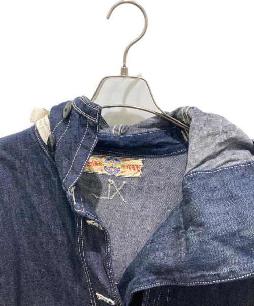 THE REAL McCOY'S（ザ・リアルマッコイズ）THE REAL McCOY'S (ザ・リアルマッコイズ) U.S. NAVY DENIM PARKA インディゴ サイズ:XLの古着・服飾アイテム