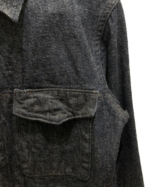 MISTER FREEDOM（ミスターフリーダム）MISTER FREEDOM (ミスターフリーダム) MFSC (SEA HUNT) 9.7oz CAVALRY TWILL MAP SHIRT[ インディゴ サイズ:Mの古着・服飾アイテム