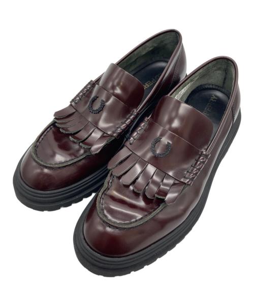 FRED PERRY（フレッドペリー）FRED PERRY (フレッドペリー) Loafer Leather ブラウン サイズ:43の古着・服飾アイテム
