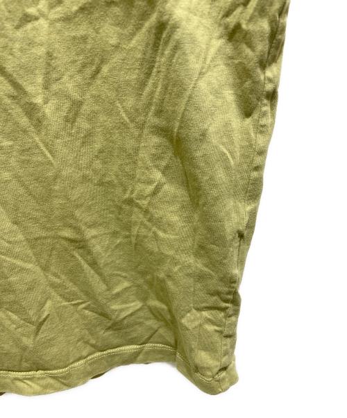 maison kitsune（メゾンキツネ）maison kitsune (メゾンキツネ) 半袖Tシャツ グリーン サイズ:XSの古着・服飾アイテム