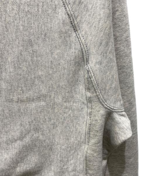 TAKAHIRO MIYASITA THE SOLOIST（タカヒロミヤシタザソロイスト）TAKAHIRO MIYASITA THE SOLOIST (タカヒロミヤシタザソロイスト) two-way zip reverse ballon shaped mid gauge crewneck sweater ホワイト サイズ:48の古着・服飾アイテム