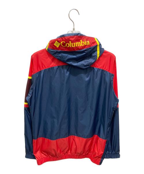 Columbia（コロンビア）Columbia (コロンビア) パブロフロードジャケット レッド×ネイビー サイズ:Sの古着・服飾アイテム