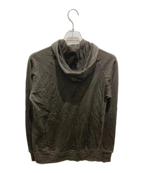 山と道（ヤマトミチ）山と道 (ヤマトミチ) 100% Merino Half Zip Hoody ブラウン サイズ:Sの古着・服飾アイテム