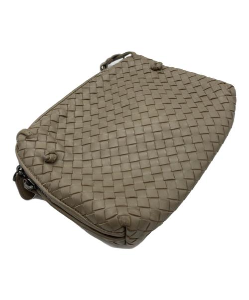 BOTTEGA VENETA（ボッテガベネタ）BOTTEGA VENETA (ボッテガベネタ) ノディーニショルダーバッグ ベージュの古着・服飾アイテム
