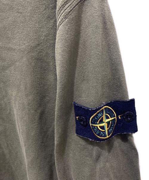 STONE ISLAND（ストーンアイランド）STONE ISLAND (ストーンアイランド) ヘビーウェイトコットンクルーネックL/Sカットソー グリーン サイズ:Ｌの古着・服飾アイテム