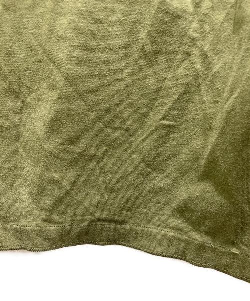 STONE ISLAND（ストーンアイランド）STONE ISLAND (ストーンアイランド) ヘビーウェイトコットンクルーネックL/Sカットソー グリーン サイズ:Ｌの古着・服飾アイテム