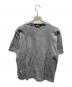 MONCLER GAMME BLEU (モンクレール ガム ブルー) MAGLIA T-SHIRT グレー サイズ:記載無しの為実寸参照：14000円