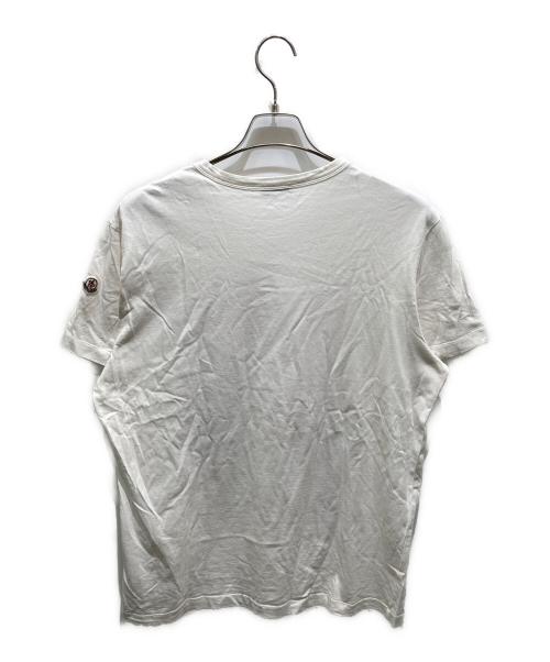 MONCLER（モンクレール）MONCLER (モンクレール) MAGLIA T-SHIRT ホワイト サイズ:XLの古着・服飾アイテム