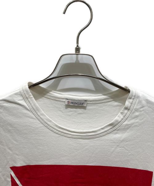 MONCLER（モンクレール）MONCLER (モンクレール) MAGLIA T-SHIRT ホワイト サイズ:XLの古着・服飾アイテム