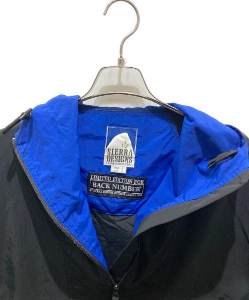 SIERRA DESIGNS（シエラデザインズ）SIERRA DESIGNS (シエラデザインズ) アノラックパーカー ブラック サイズ:Mの古着・服飾アイテム