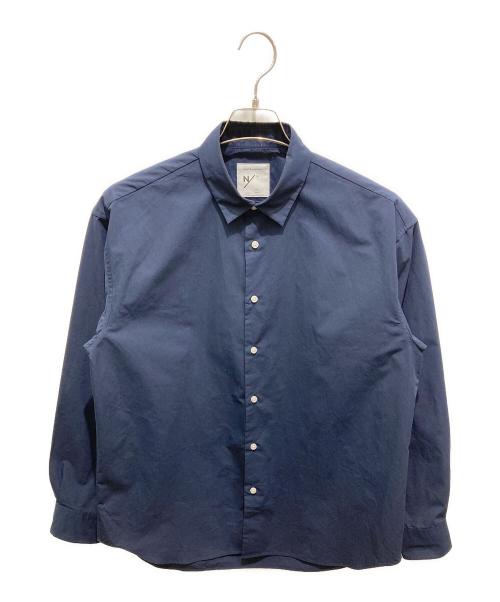 NEUTRALWORKS（ニュートラルワークス）NEUTRALWORKS (ニュートラルワークス) MXP ロングスリーブスマートブロードボックスシャツ ネイビー サイズ:Ｓの古着・服飾アイテム